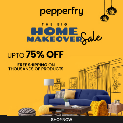 Enjoy up to 75% OFF + 20% Cashback on Furniture & Decor — 250 × 250