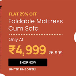 Get 29% off on Acum 8 Inch Foam (72x36) In Black Colour Single Size Sofa — 250 × 250