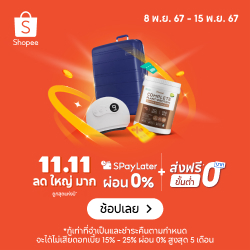 11.11 Big Sale! Get 20 very big SPayLarter Installment 0% — 250 × 250
