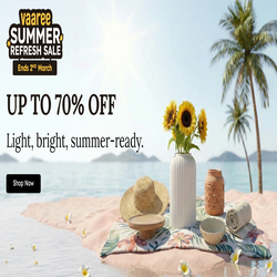 Summer Refresh Sale!! Upto 70% Off Light. bright, summer-ready — 250 × 250