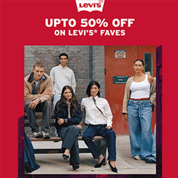 Get up to 50% off on levi's faves — 250 × 250